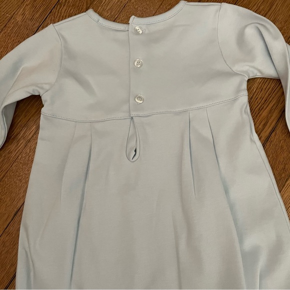 Nellapima Boys Smocked day gown blue sailboats 3-6 - Picture 7 of 7